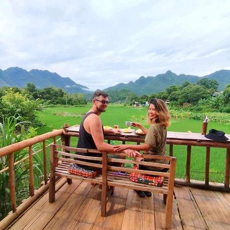 Meadow Mai Chau Homestay エクステリア 写真