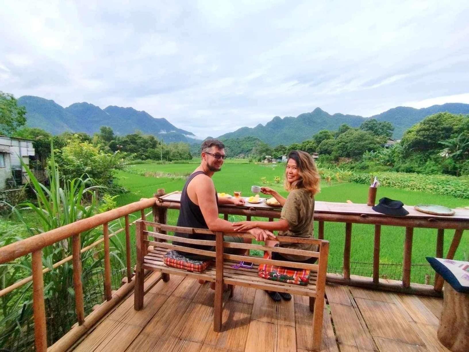 Meadow Mai Chau Homestay エクステリア 写真